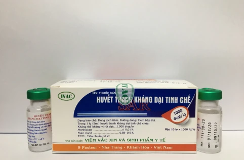 Huyết thanh kháng dại tinh chế